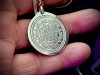 STERLING SILVER HOLY ANGELIC PROTECTION TALISMAN OF THE 7 PLANETS