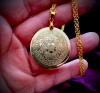 Solid Brass Sigillum Dei Ameth Talisman