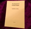 The Secrets of Finger Magic By Isobella G. Curley (Original Edition)